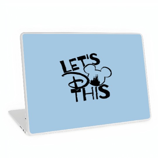 Let's do this Disney  Laptop Skins, Disney Family Vacation Laptop Skins