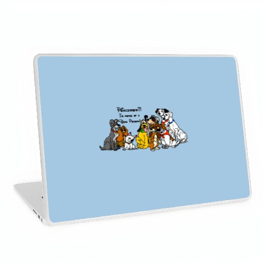 Discover Disney Laptop Skins, Retro Disney Dogs Laptop Skins