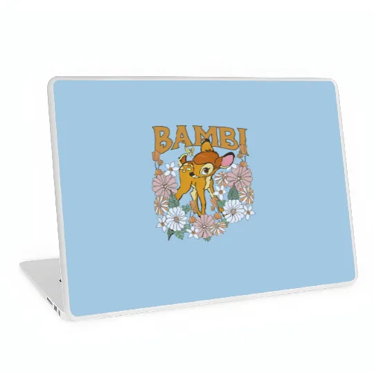 Bambi Tank, Bambi Flower Laptop Skins, Disney Bambi Tank