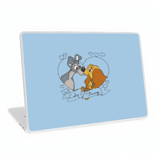 Disney Lady And The Tramp Laptop Skins, Disney Couple Laptop Skins