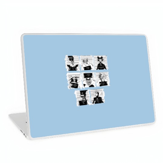 Disney Villains Mugshot Laptop Skins