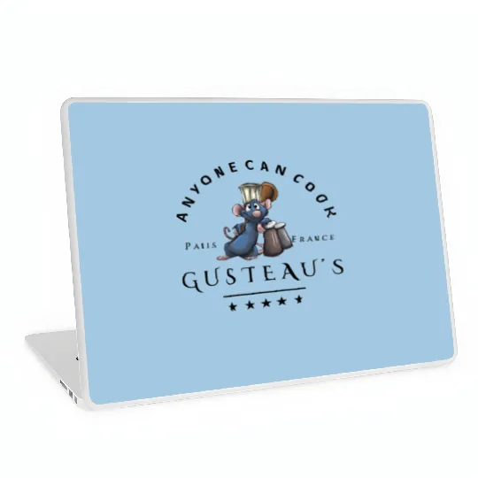 Ratatouille Laptop Skins, Disney Remy Laptop Skins, Disney Ratatouille Laptop Skins, Anyone Can Cook Laptop Skins