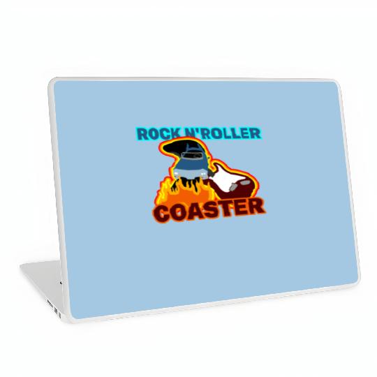 Rock 'n' Roller Coaster (with text) - Disneyland - Laptop Skins