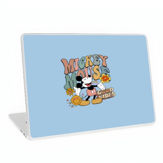 Discover Groovy Disney Unisex Laptop Skins, Vintage Mickey Mouse Laptop Skins