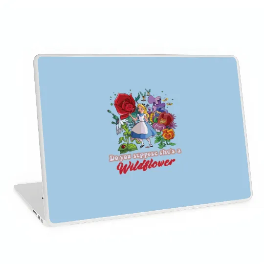 Do you suppose she's a Wildflower Laptop Skins, Alice in Wonderland Laptop Skins, Disney Parks Laptop Skins