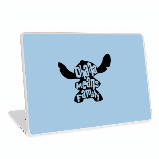 Ohana Means Family Laptop Skins, Disney Vacation Laptop Skins, Disney Trip Laptop Skins, Disney Gift Laptop Skins