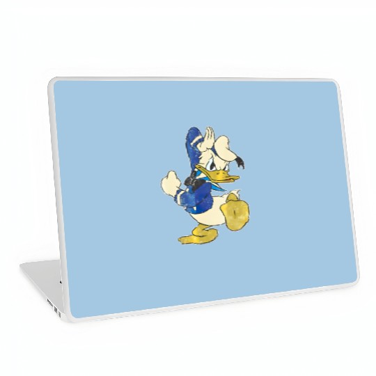 Disney Ducktales Donald Duck Laptop Skins, Donald Vintage Retro 90s Style Laptop Skins