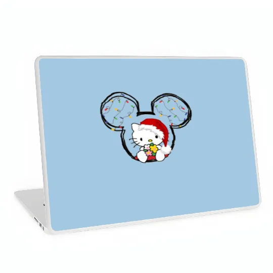 Hello Kitty Laptop Skins, Hello Kitty Christmas Laptop Skins, Xmas Laptop Skins, Disneyland Laptop Skins