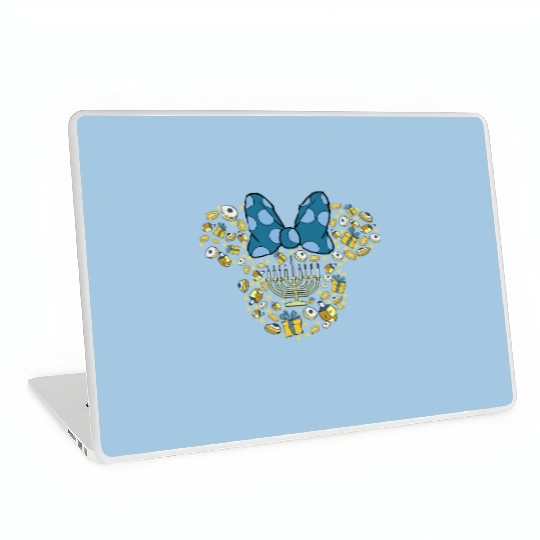 Disney Minnie Mouse Hanukkah Chanukah Laptop Skins,Happy Hanukkah Laptop Skins