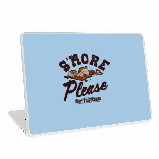SMore Please Chip N Dale Laptop Skins, Disney Happy Camper Laptop Skins