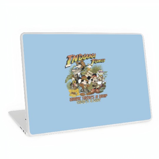 Mickey And Friends Indiana Jones Laptop Skins, Indiana Jones Ride Laptop Skins, Disneyland Laptop Skins