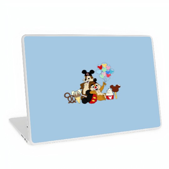 Disney Family Laptop Skins | Disney Sibling Laptop Skins | Chip and Dale Snacks Laptop Skins