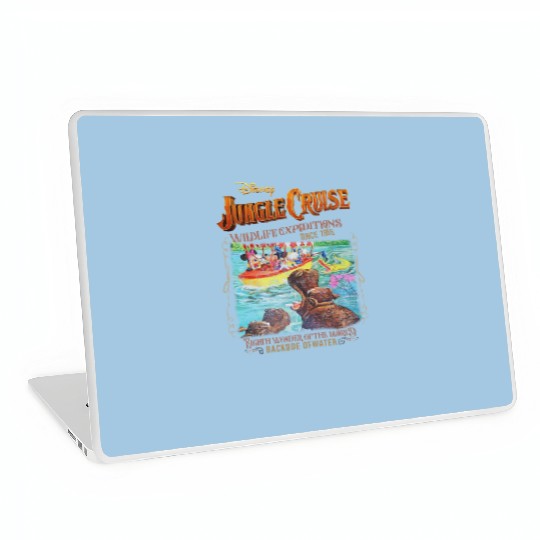 Jungle Cruise Laptop Skins,  Laptop Skins, Mickey and Friends Laptop Skins, Disney Park Laptop Skins, Disney Jungle Cruise Ride, Disneyland Trip Laptop Skins
