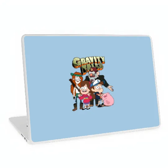 Gravity Falls Family Dynamics Laptop Skins, Disney Gravity Falls 90s Laptop Skins