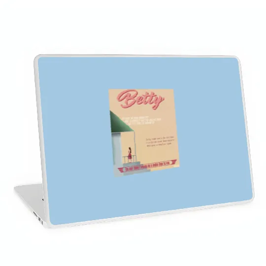 Discover Betty Taylor Vintage Art Laptop Skins, Taylor Midnights Song Cover