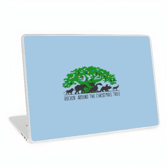 Disney Christmas , Animal kingdom Christmas shir Laptop Skins