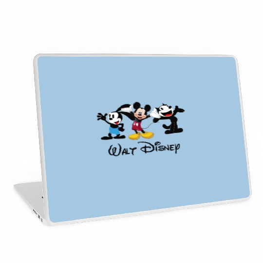 Julius the Cat Oswald the Lucky Rabbit Mickey Mouse Laptop Skins, Disney Trip Laptop Skins