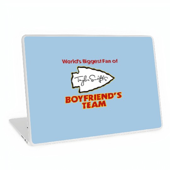 Discover Taylor Boyfriend's Team Laptop Skins, Taylor version Laptop Skins