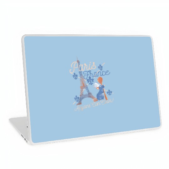 Disney Pixar Ratatouille Remy Paris France Poster Laptop Skins