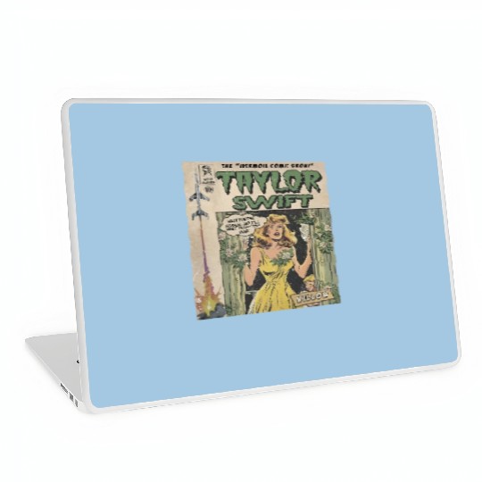 Discover Taylor Comic Laptop Skins, Evermore Vintage Comic Book Evermore Red Taylor Eras Tour 2023