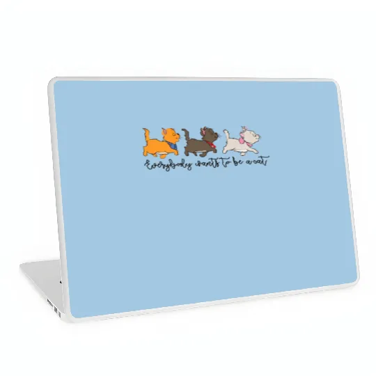Disney Cat Laptop Skins, Aristocats Laptop Skins