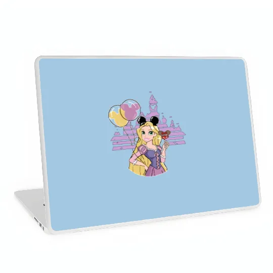 Rapunzel Laptop Skins, Disney Castle Laptop Skins, Rapunzel Tangled Laptop Skins, Disney World Laptop Skins
