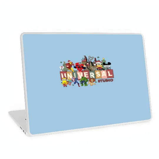 Universal Studios Christmas Laptop Skins, Disneyland Christmas Laptop Skins