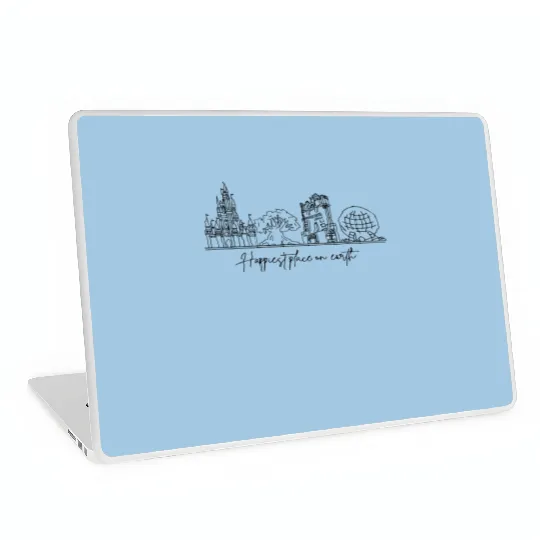 Disneyland Laptop Skins, Happiest Place on Earth, Vintage Disney Disney Laptop Skins