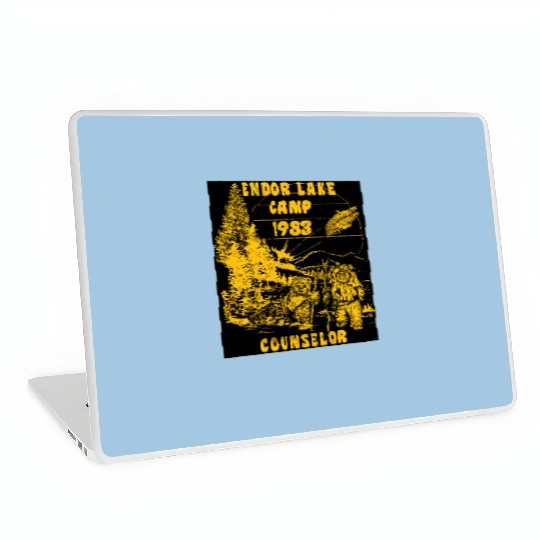 Disney Star Wars Laptop Skins, Endor Lake '83 Camp Counselor Laptop Skins, Wicket Ewoks Laptop Skins, Forest Summer Camp Laptop Skins