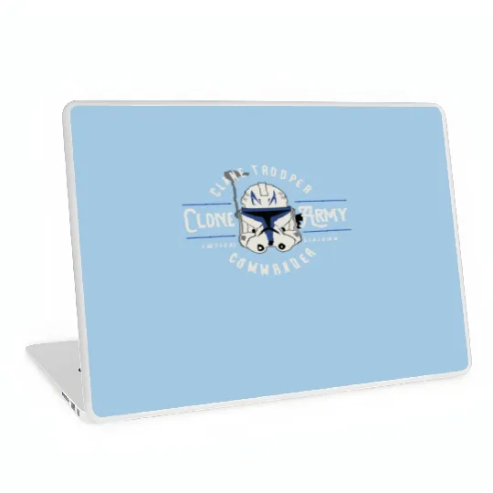 Star Wars Rex Clone Wars Clone Army Commander Emblem Laptop Skins, Vintage Disney Star Wars Laptop Skins, Clone Trooper Star Wars Laptop Skins