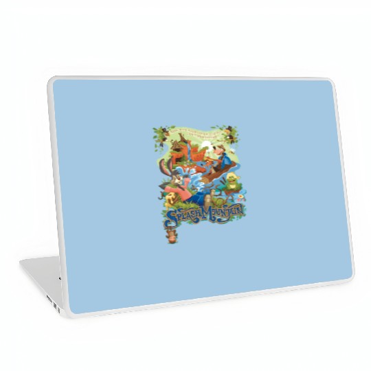 Vintage Splash Mountain Laptop Skins, Disney Ride Laptop Skins,  Brer Rabbit Laptop Skins