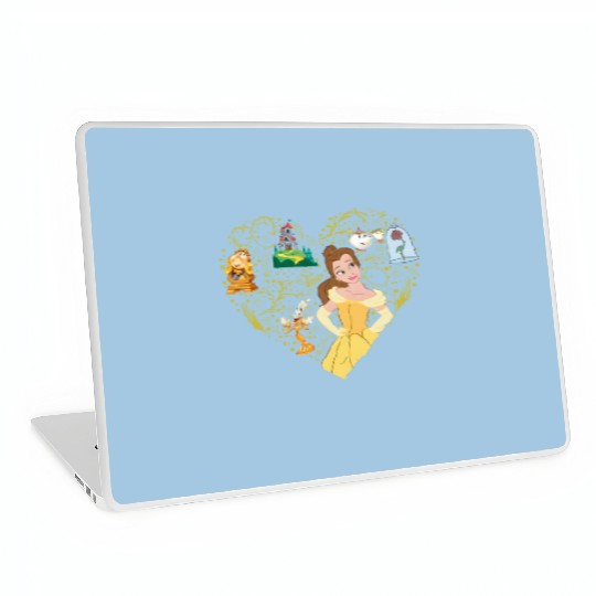 Disney Princess Belle Beauty and the Beast Laptop Skins