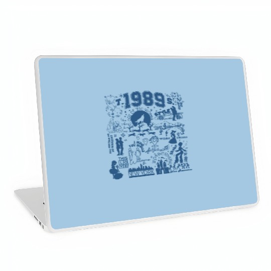 Discover Vintage Album 1989 Taylor Laptop Skins, Swift Taylor Inspired Laptop Skins