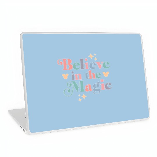 Disney Believe In The Magic Laptop Skins, Magic Kingdom Laptop Skins, Disney Laptop Skins