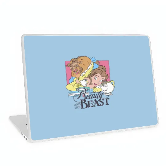 Retro Beauty and The Beast Laptop Skins, Disney Princess Laptop Skins, Belle Princess Laptop Skins, Disneyworld Laptop Skins, Disney Trip Laptop Skins, Disney Girl Laptop Skins