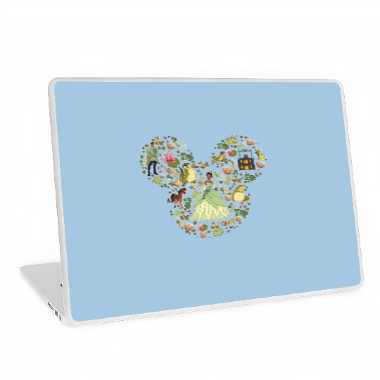 Disney Princess Laptop Skins, Tiana Laptop Skins, Princess Mickey Head, Disneyland Trip Laptop Skins