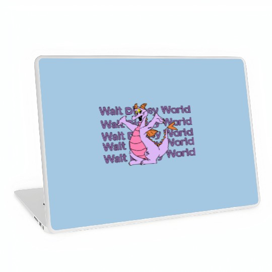 Figment Laptop Skins, Disney Epcot Laptop Skins, Purple Dragon Laptop Skins