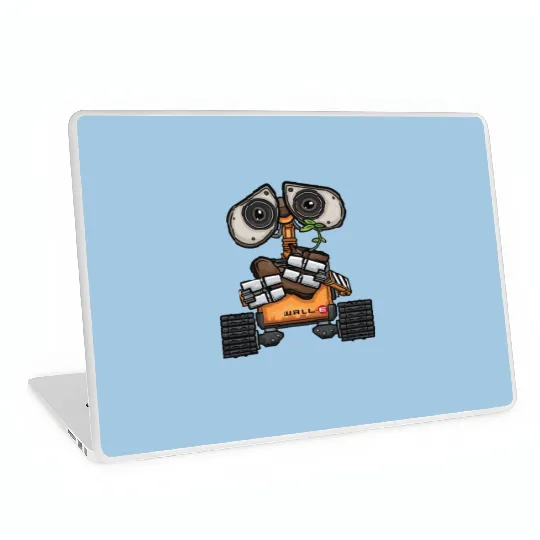 Cute Wall-E Laptop Skins, Disney Pixar Wall-E, Wall E Cartoon Laptop Skins, Disney Wall-e Laptop Skins