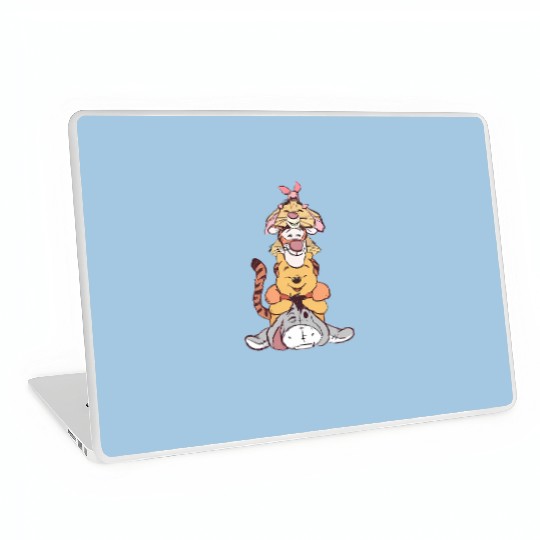 Vintage Winnie The Pooh Laptop Skins, Disney Piglet Tigger Eeyore Laptop Skins