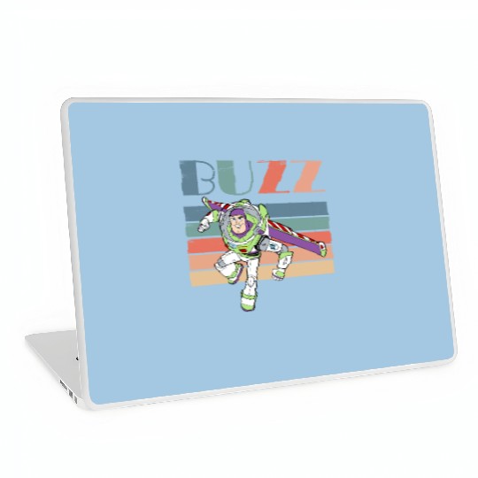 Retro Toy Story Buzz Lightyear  Laptop Skins, Disney Toy Story Crew Laptop Skins