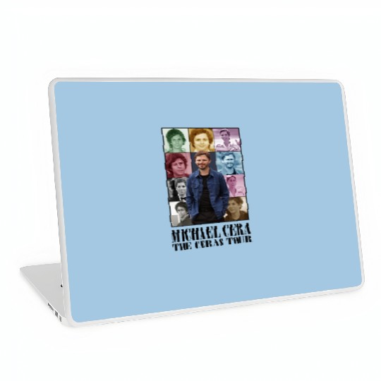 Michael Cera Eras Tour Laptop Skins, Michael Cera Fans Gift Laptop Skins