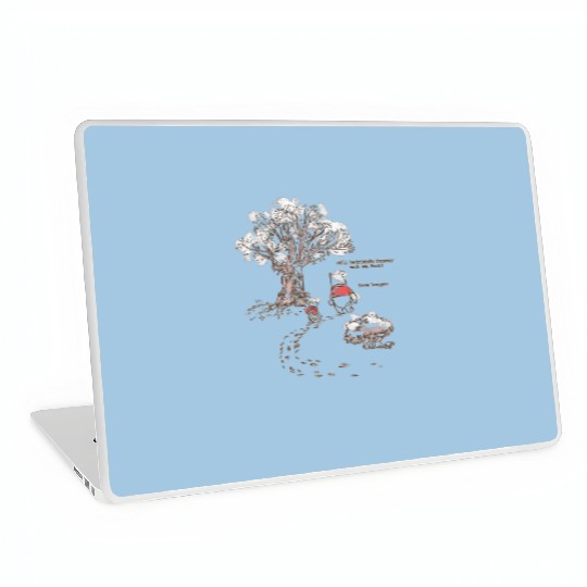 Retro Disney Winnie The Pooh & Piglet Always Friends Forever Laptop Skins
