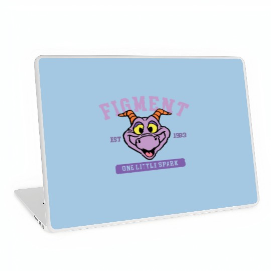 Disney Figment Laptop Skins, Epcot Figment Laptop Skins, Figment Est 1983 Laptop Skins