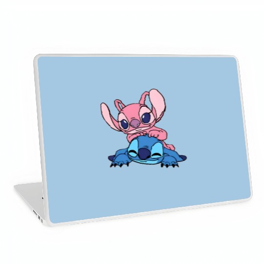 Stitch Disney Laptop Skins, Stitch and Angel Couple Laptop Skins, Disneyland Laptop Skins