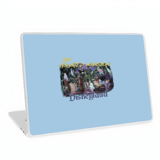 Retro The Haunted Mansion 1969 Disneyland Laptop Skins
