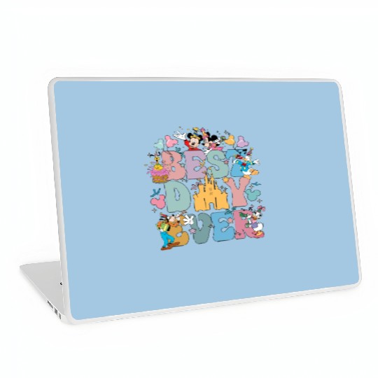 Disney Best Day Ever  Color Laptop Skins, Disney Family Laptop Skins, Disney