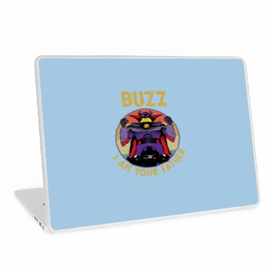 I Am Your Father Buzz Vintage Laptop Skins Buzz Lightyear Laptop Skins, Toy Story Disney, Father's Day Laptop Skins
