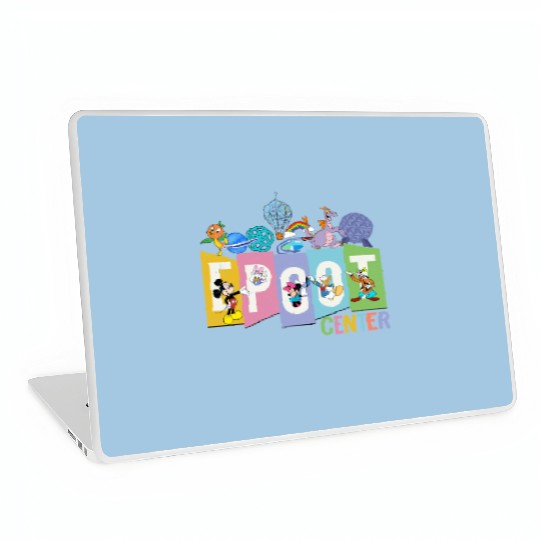 Vintage Disney Epcot Laptop Skins, Retro Disney Epcot Laptop Skins, Epcot 1982 Laptop Skins