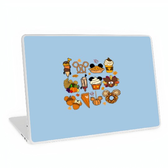 Disney Snacks Laptop Skins, Disney Life Laptop Skins, Disney Food n Drink, Mickey Waffle Laptop Skins