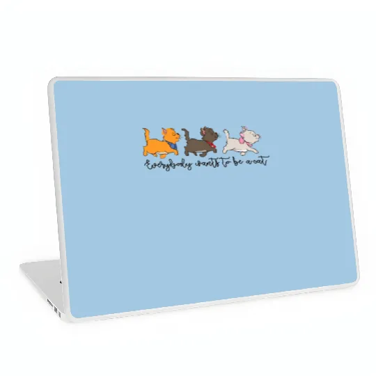 Disney The Aristocats Laptop Skins, Marie Aristocats Laptop Skins, Cat Marie Laptop Skins